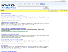 Tablet Screenshot of clanky.info-tabor.cz